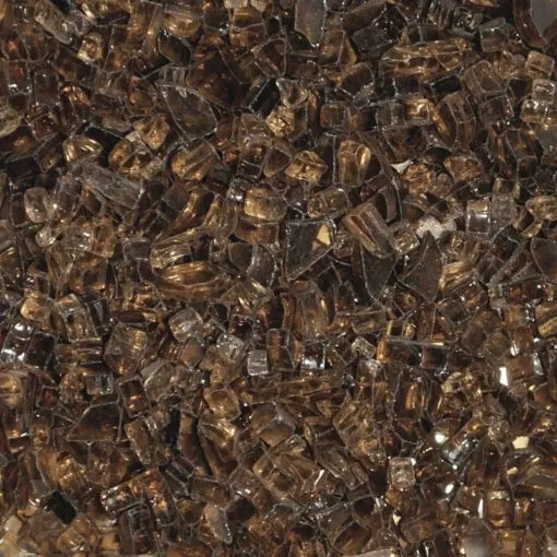 1/4″ Copper Fire Glass, American Fireglass, 10 Lb AFF-COP-10