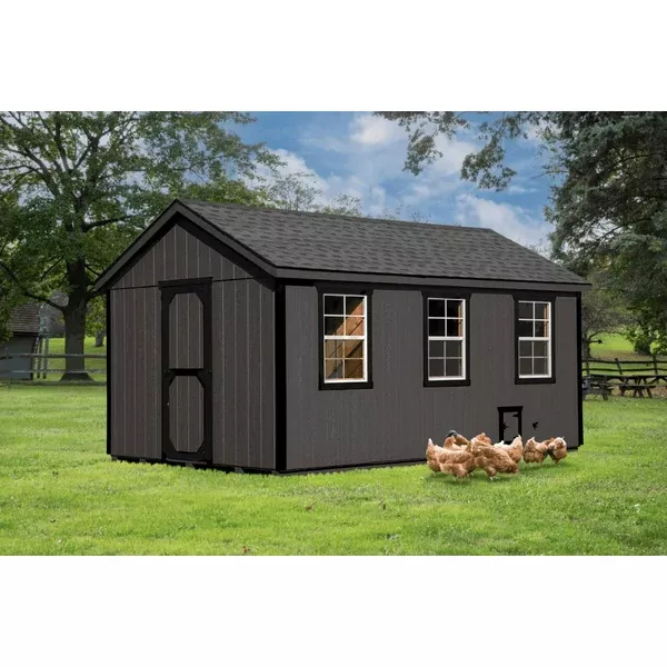 10×16 Chicken Coop for up to 60 Chickens | The Hen House Collection A1016 A-Frame
