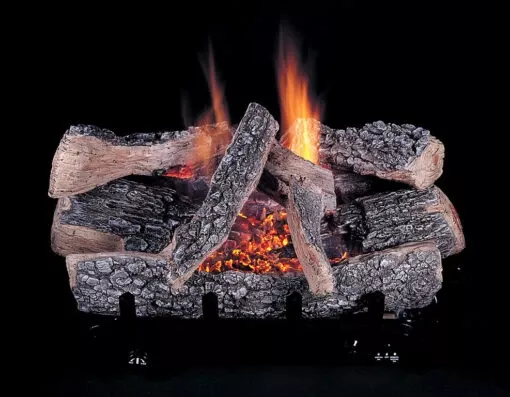 18″ Evening Embers C5-Triple Propane Burner Set, Manual Control