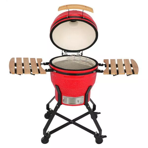 18 Inch Charcoal Grill Multiple Cooking Smoke Bake Roast For Courtyard Party US