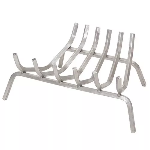 22″ Stainless Steel Fireplace Grates