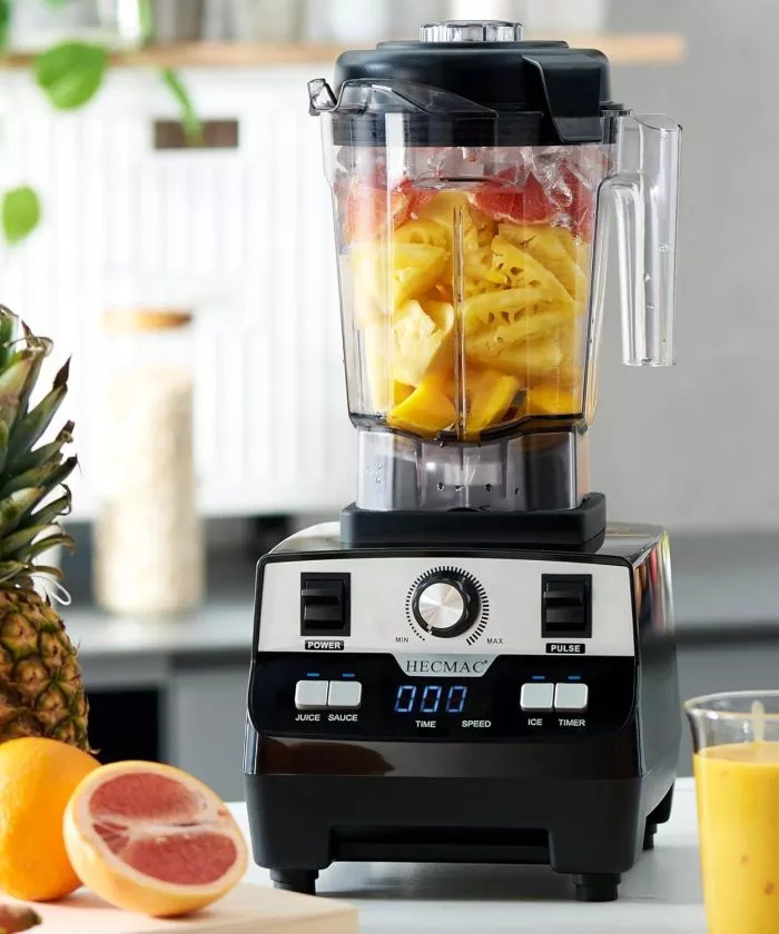 3-Peak HP Powerful Blender, 3 Pre-Set Programs, 68 oz. Self-Cleaning Container & Classic Tamper – Professional-Grade for Home & Commercial, Food and Drink Blending (Max. 2200W/1400W, 110V)