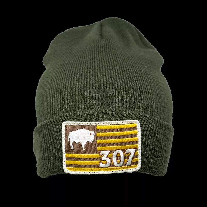 307 BUFFALO FLAG BEANIE