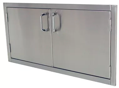 42" Flush Mount Access Doors for Outdoor Kitchens - Item #SOL-FMD-42