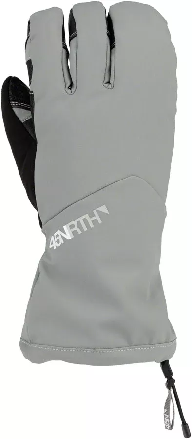 45NRTH 2024 Sturmfist 4 Gloves – Glacial Grey Lobster Style Large