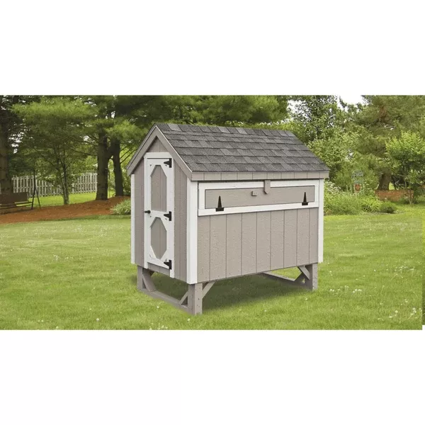 4×6 Chicken Coop for up to 12 Chickens | The Hen House Collection A46 A-Frame