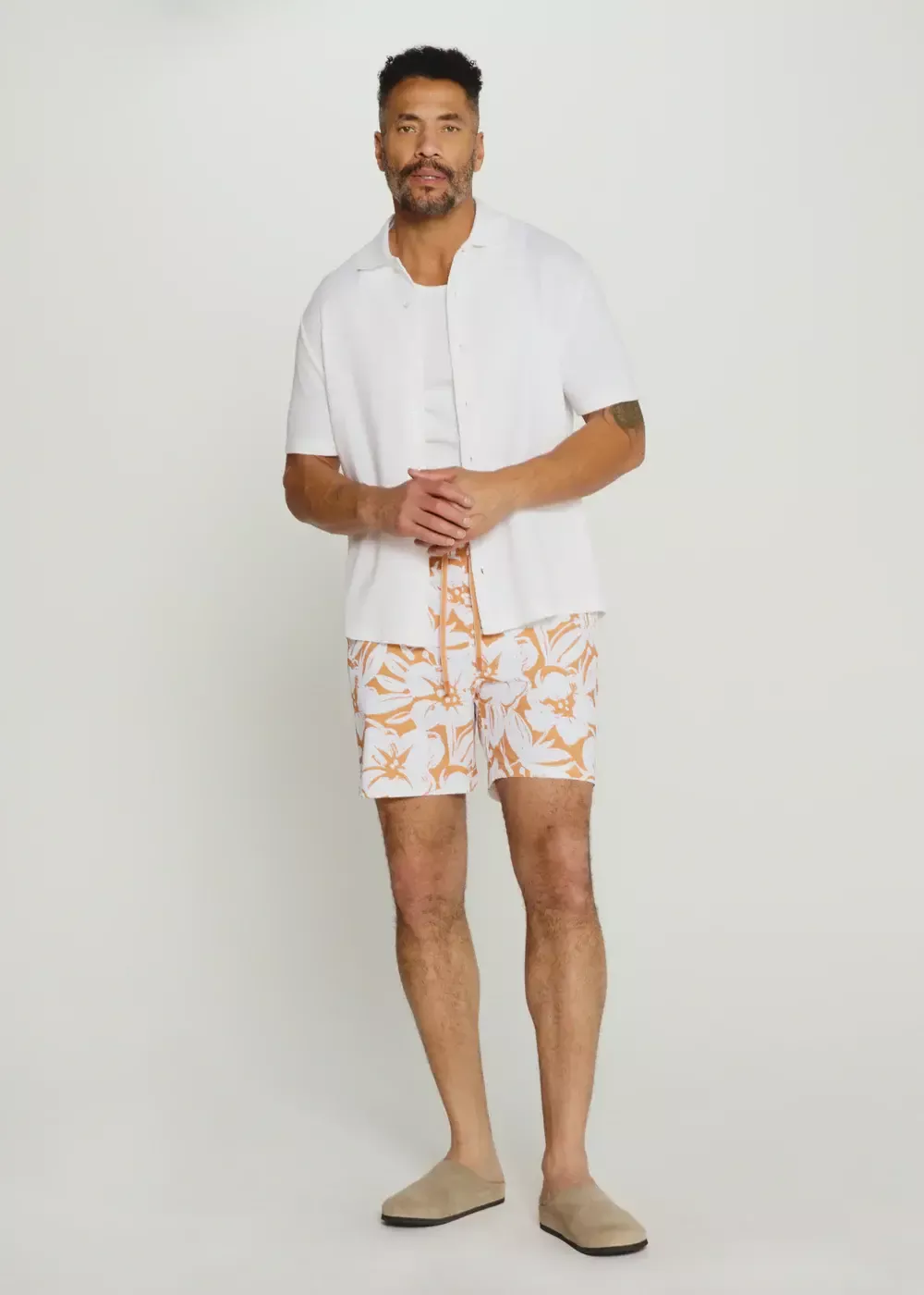 7Diamonds The Crew Swim Trunk Faded Sun
