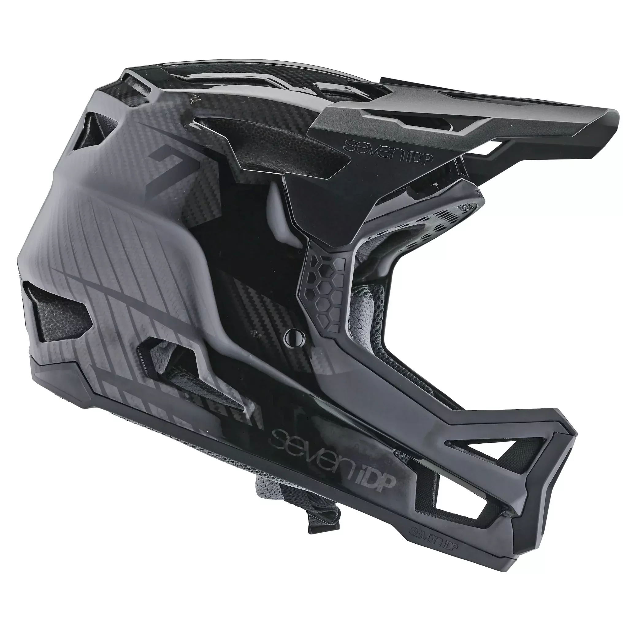 7iDP Project 23 Carbon Full Face XL/X Gloss Black