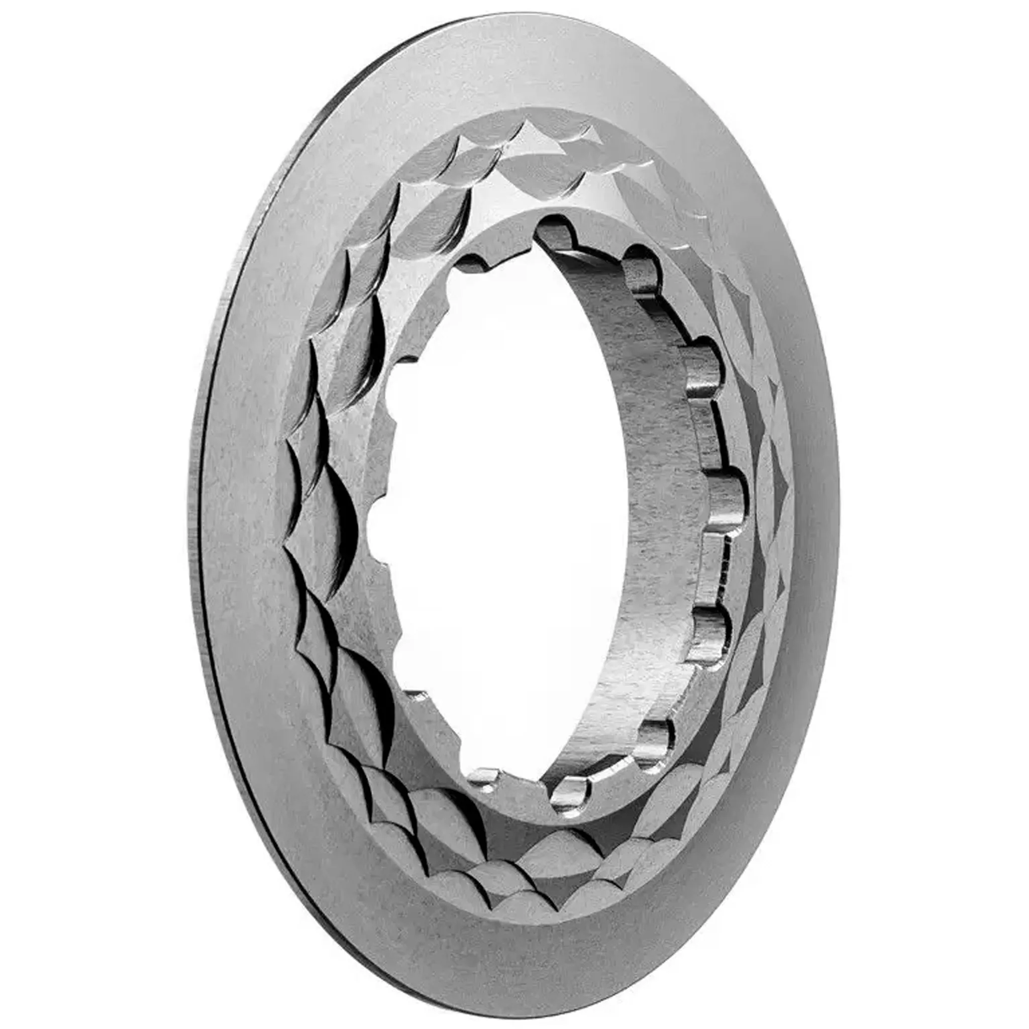 absoluteBLACK Center Lock Rotor Lockring Titanium