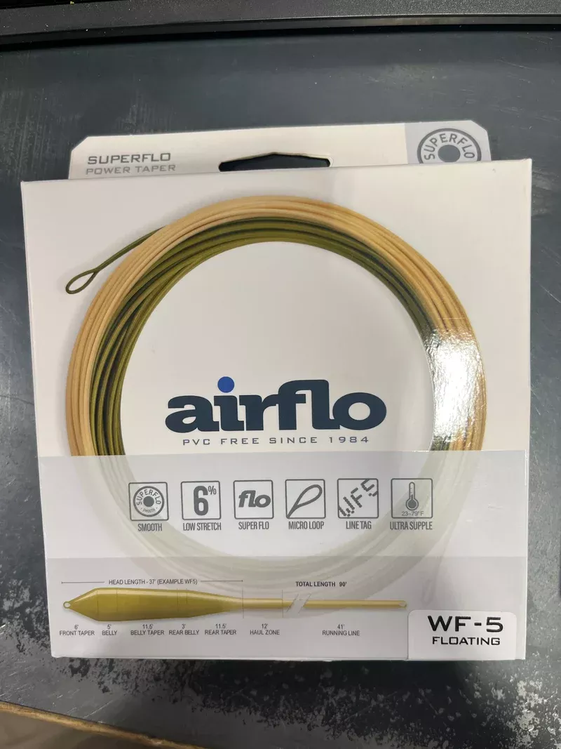 AIRFLO SUPERFLO POWER TAPER FLOATING FLY LINE