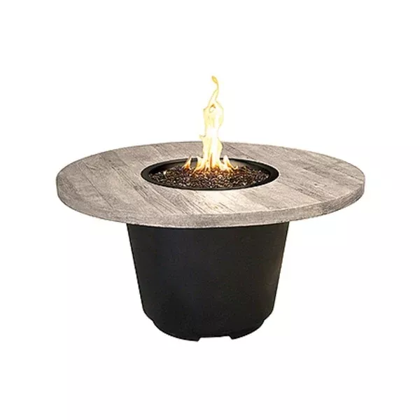 American Fyre Designs 645-SPF Reclaimed Wood Cosmo Round Firetable