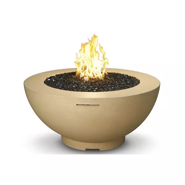 American Fyre Designs 731-M6 Round 48″ Cafe Blanco Fire Bowl