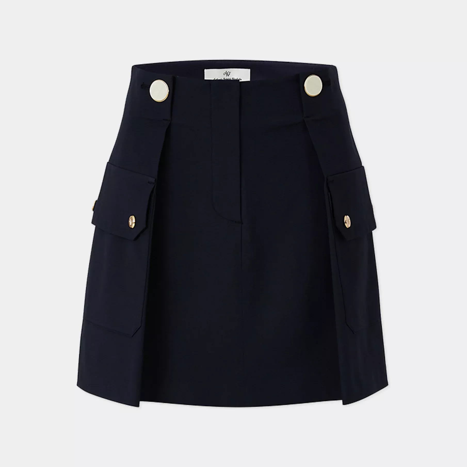 AOWWomen’s Flap Pocket Skirt – Navy