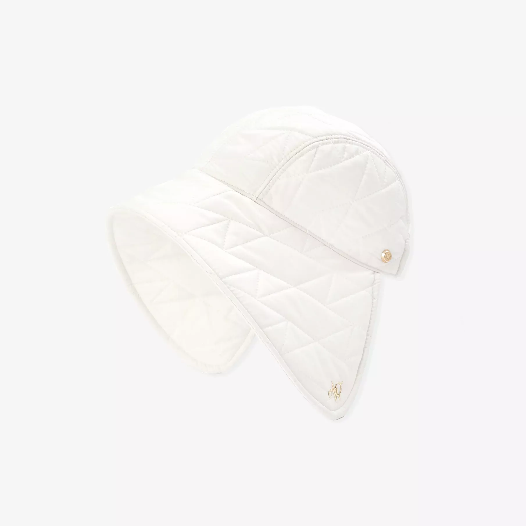 AOWWomen's Quilting Hat - Cream