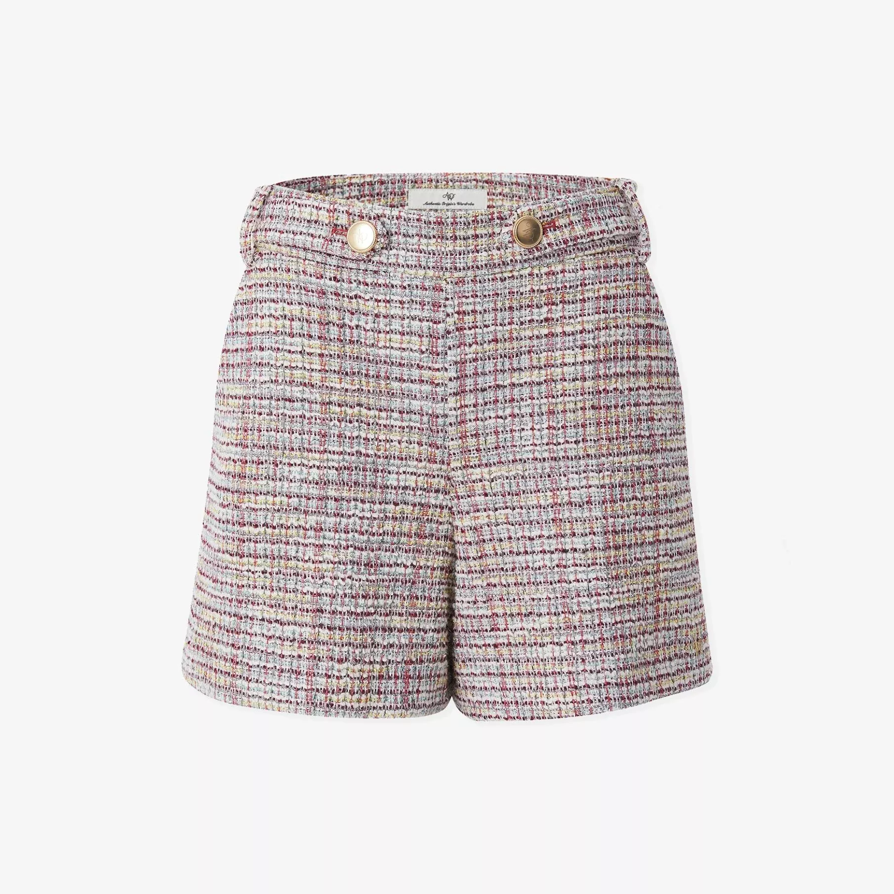 AOWWomen's Tweed Shorts - Pink