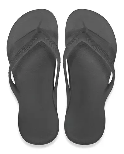 Archies Arch Support Flip Flop Black