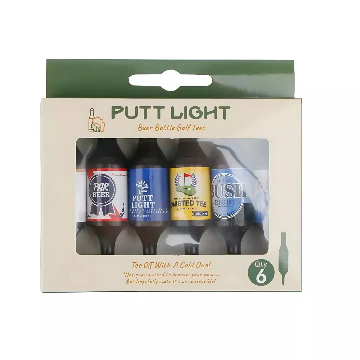 Beer Bottle Golf Tees - Handmade