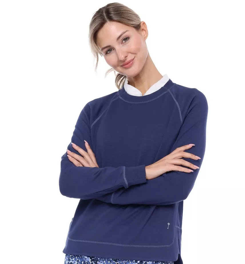 Belyn Key Bliss Knit Pullover Washed Ink