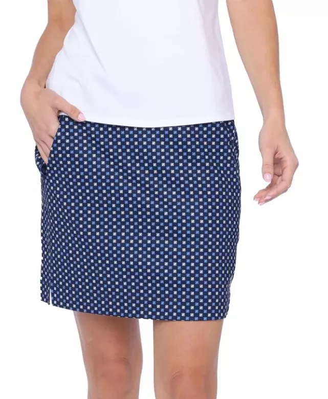 Belyn Key Essential Skort 17″ Marine Print