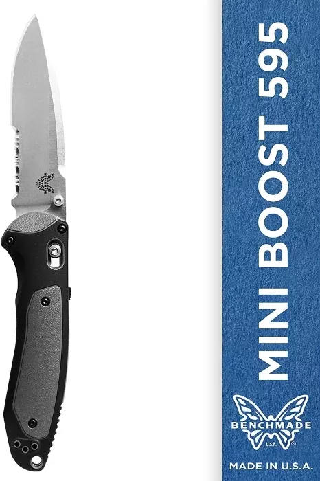 Benchmade Mini Boost 595S Drop-Point Blade Knife