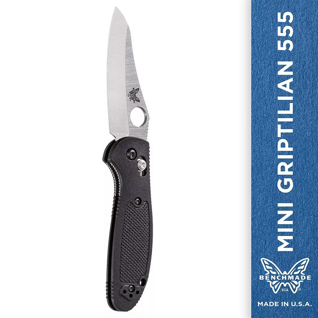 Benchmade PARDUE, MINI GRIPTILIAN, AXS, HOLE 555 SERIES Knife