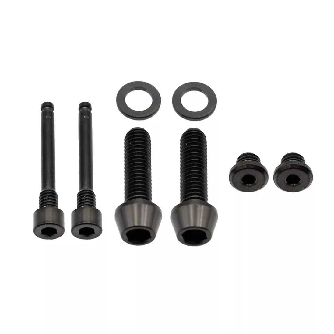 Better Bolts Shimano Brake Ti Bolt Kit SLX/XT/SAINT Black