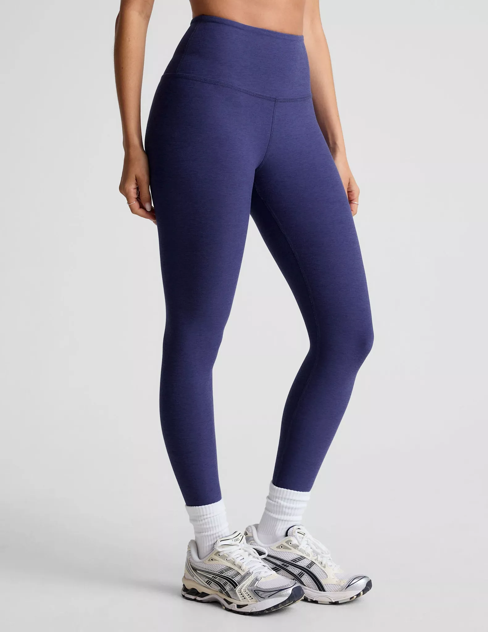 Beyond Yoga Spacedye Out Of Pocket High Waisted Legging Eternal Blue HeatherHeather