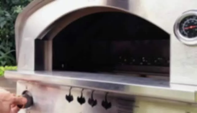 Big Horn 2 Burner Gas Pizza Grill Portable Stainless Steel Propane Steak Beefer