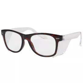 Bouton 250-170-8123 Commuter Auto Focus Readers Safety Glasses – Tortoise Shell Frame – Clear Anti-fog Lens