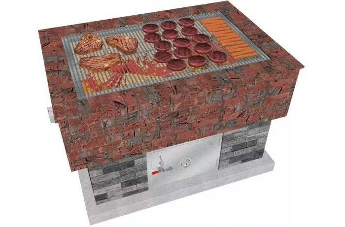 BrickWood Box – Grill Grate • Stainless Steel Grill • Fire Pit Grill Grate