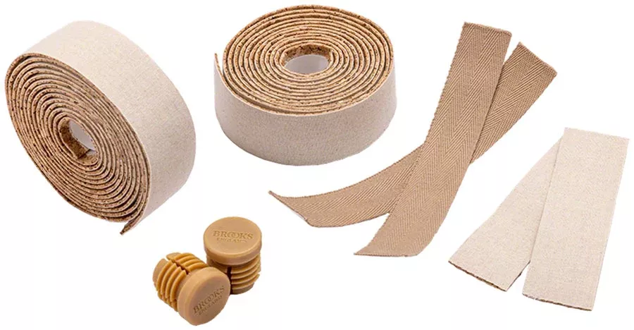 Brooks Cotton Cork Bar Tape – 1.5mm Natural