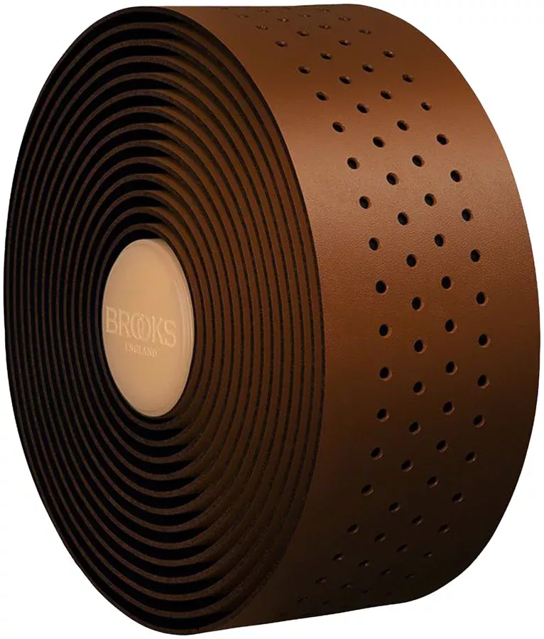 Brooks Leather Bar Tape – 2mm Antique Brown