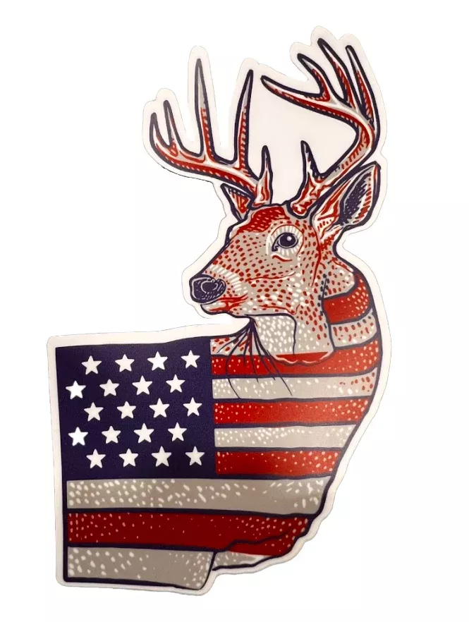 CASEY UNDERWOOD BIG GAME USA STICKER