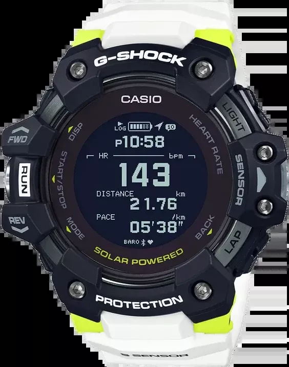Casio G-Shock GBDH1000-1A7CR Men's Watch White/Yellow