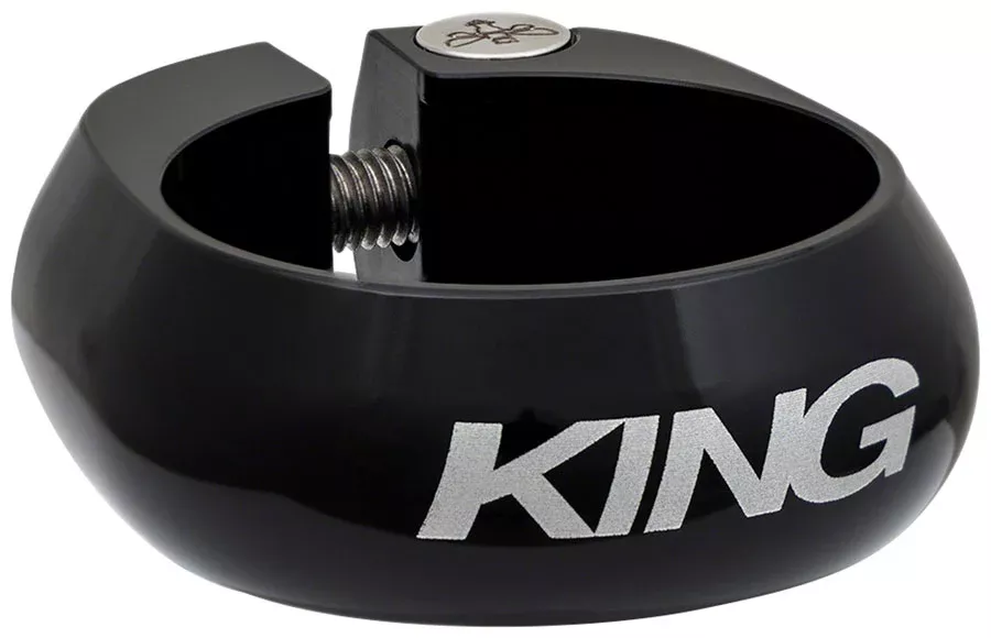 Chris King Seatpost Clamp – 34.9mm Bolt-On Black
