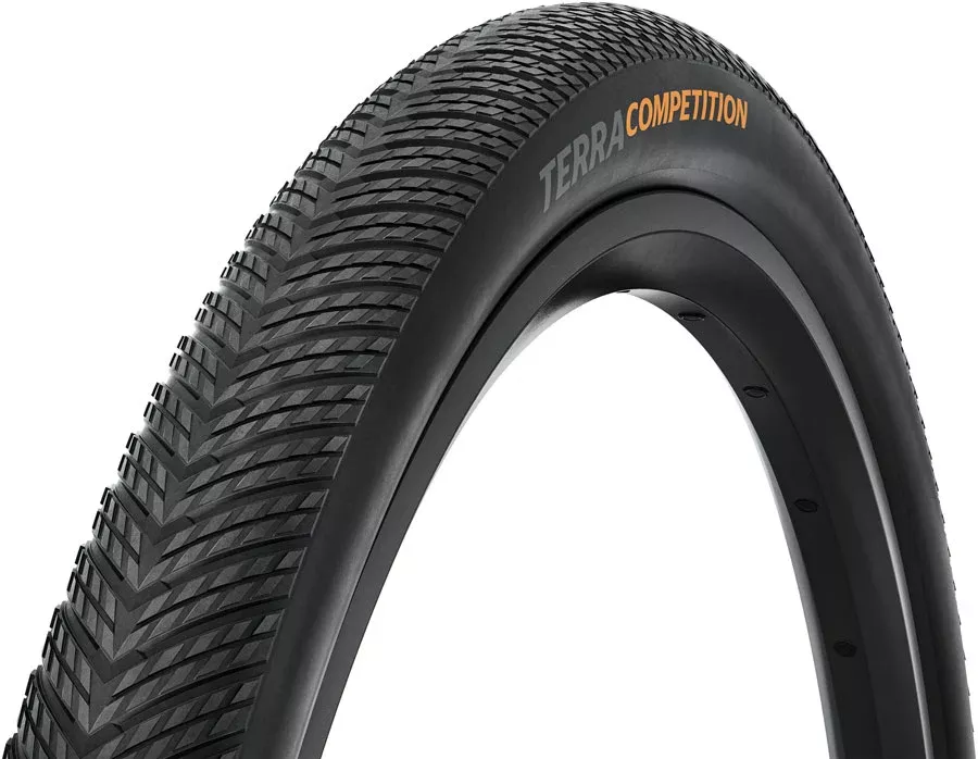 Continental Terra Competition Tire - 700 x 45 Tubeless Folding BLK Rapid Race Casing E25
