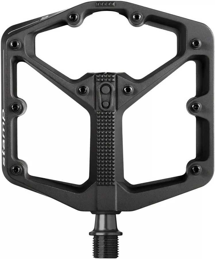 Crankbrothers Stamp 2 Pedals – Platform Aluminum 9/16″ Black Large