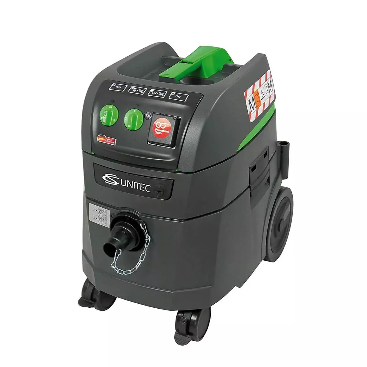 CS-Unitec 9 Gallon Wet/Dry HEPA Dust Extraction Vacuum CS 1445 H