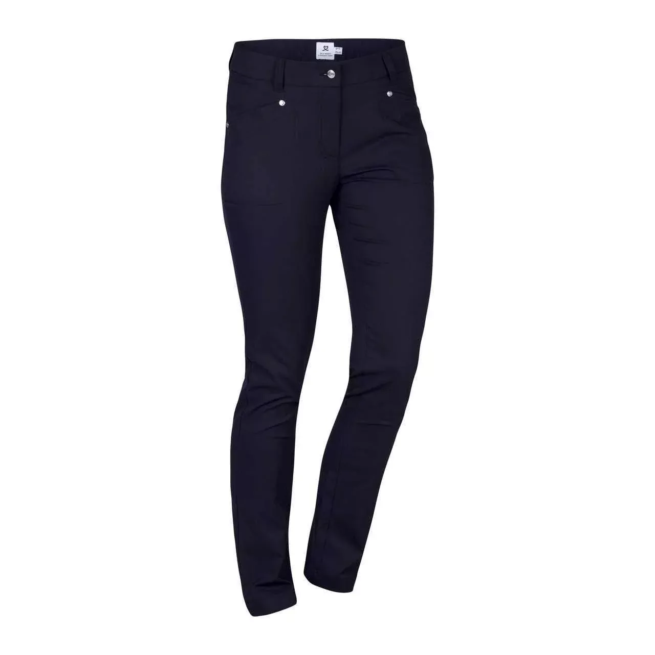 Daily Sports Basic Women’s Solid Lyric Stretch Long Pants-Black, Navy, Tan