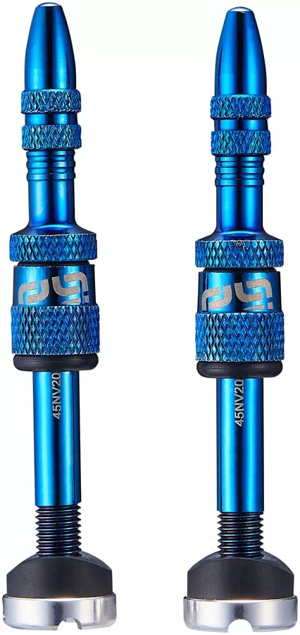 e*thirteen Quick Fill Plasma Tubeless Valve – Aluminum 16 – 24mm Intergalactic Pair