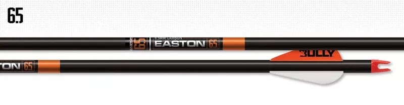 EASTON 6.5 BOWHUNTER .006″ 6PK FLETCHED 2″ BULLY