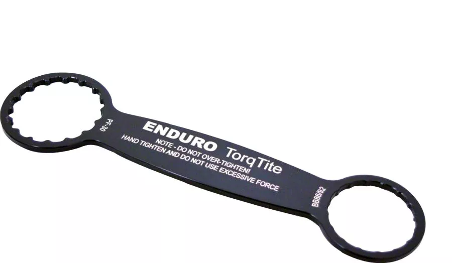 Enduro BBT-010 TorqTite Flat Wrench Bottom Bracket Tool - 52mm x 16-spline 44 mm x 16-spline Interfaces