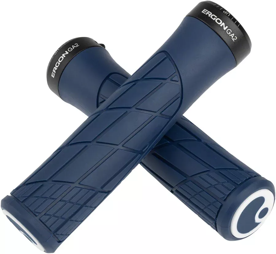 Ergon GA2 Grips – Nightride Blue Lock-On