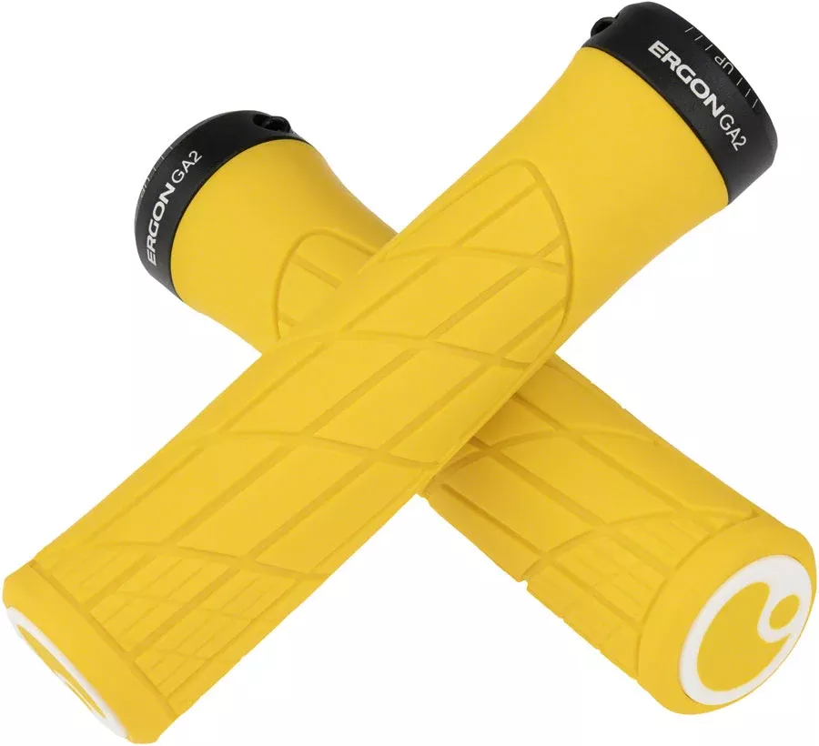 Ergon GA2 Grips – Yellow Mellow Lock-On