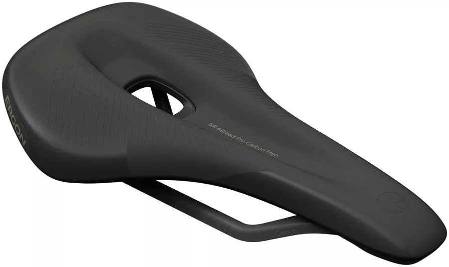 Ergon SR Allroad Pro Carbon Saddle – Carbon Black Men’s Small/Medium