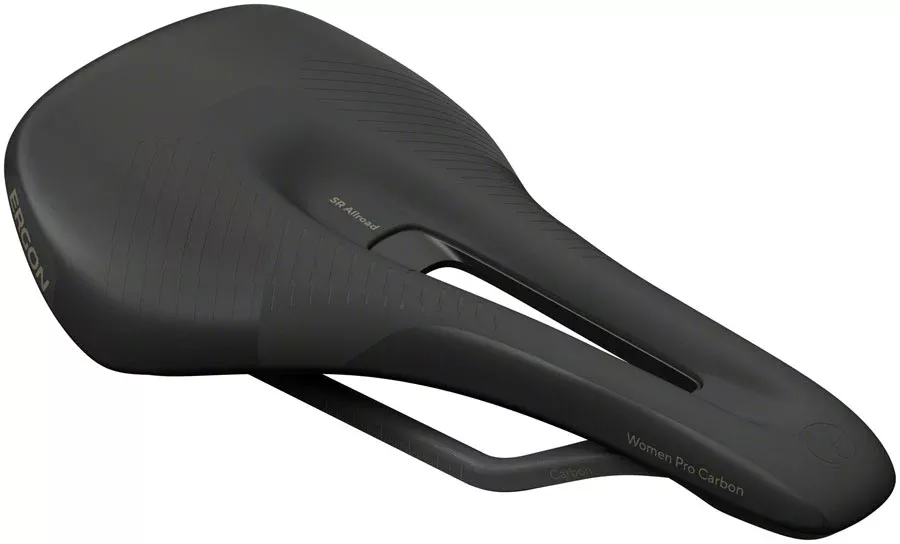 Ergon SR Allroad Pro Carbon Saddle – Carbon Black Women’s Medium/Large