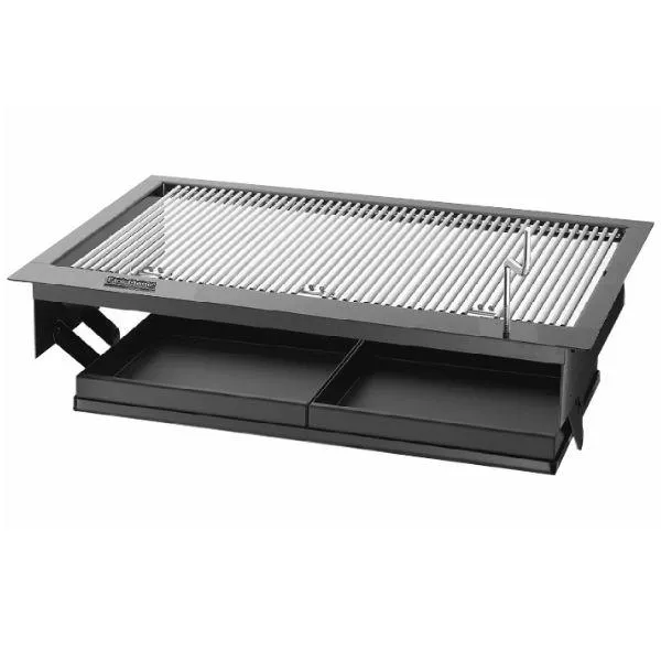 Fire Magic Firemaster 31″ Black Legacy Drop-In Charcoal Grill 3324