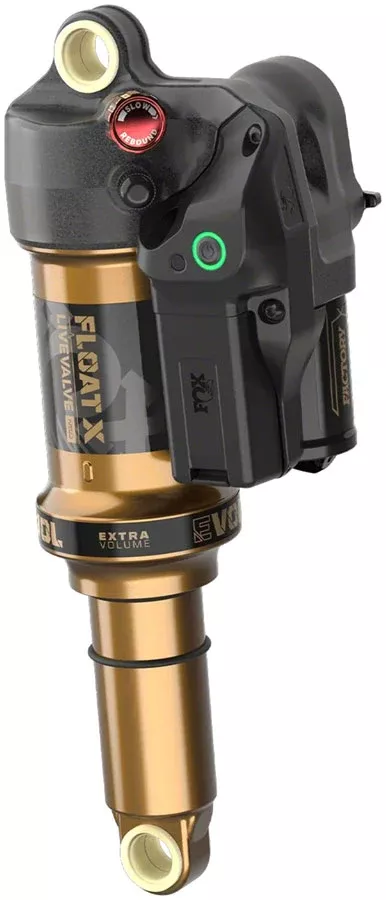 FOX FLOAT X Live Valve Neo Factory Rear Shock – Metric 230 x 60 mm 0.2 Spacer Live Valve EVOL LV Kashima Coat
