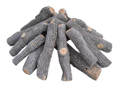FP64B - Fire Pit Bark/Split Logs with 64" diameter footprint