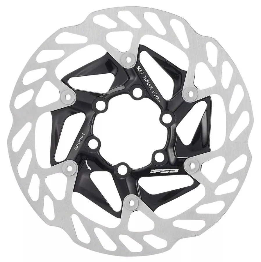 Full Speed Ahead K-Force WE Disc Brake Rotor – 140mm 6-Bolt Silver